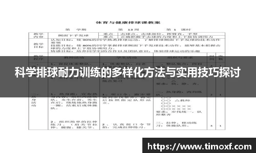 科学排球耐力训练的多样化方法与实用技巧探讨